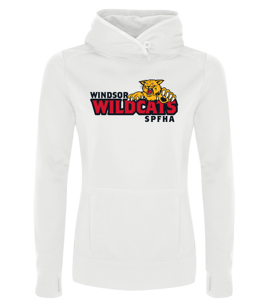 Wildcats Hockey Dri-Fit Ladies Sweatshirt with Embroidered Applique & Personalization