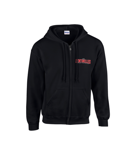 Sentinelles Youth Cotton Full Zip Hooded Sweatshirt with Embroidered Logo