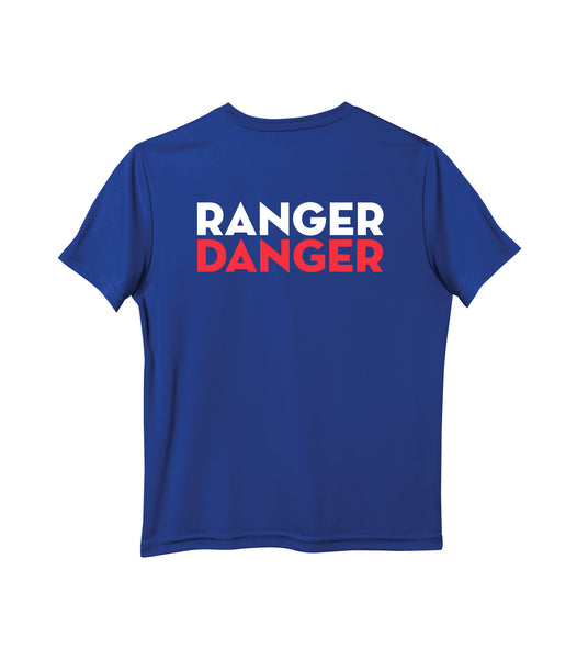 Rangers Youth 'Ranger Danger' Dri-Fit Tee