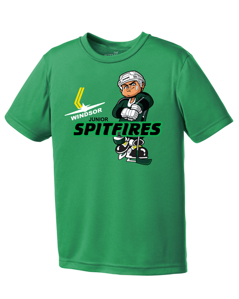 Minor Hockey Youth Dri-Fit Mascot Tee