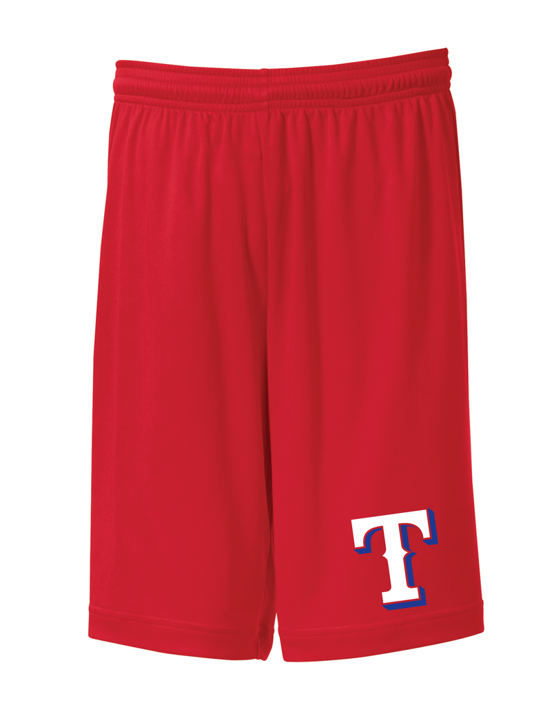 Rangers Youth "T" Logo Pro Team Shorts Wear it Proud