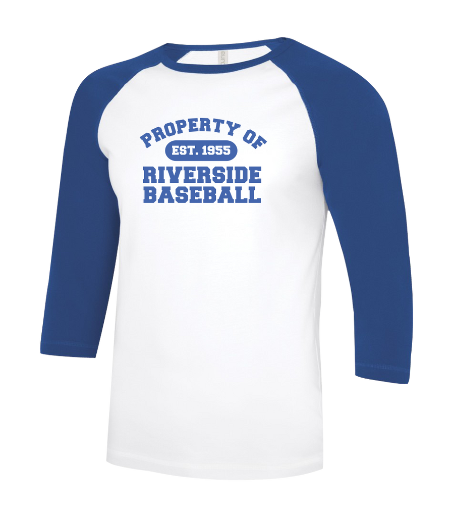 Property of Riverside Baseball Youth Baseball Tee