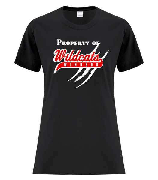 Wildcats Softball Ladies "Property of" Tee