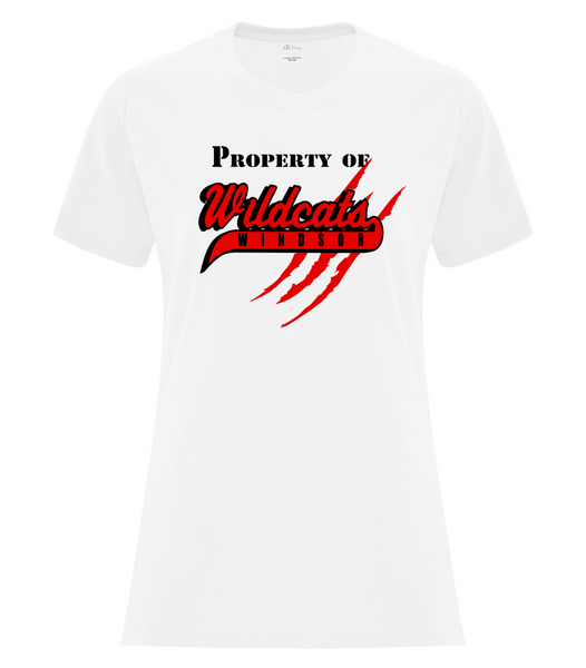 Wildcats Softball Ladies "Property of" Tee
