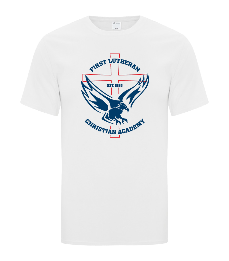 Adult Cotton Short Sleeve With Printed Logo