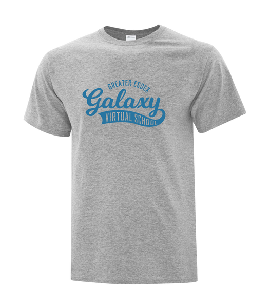 Galaxy Staff Adult Cotton T-Shirt with Printed logo