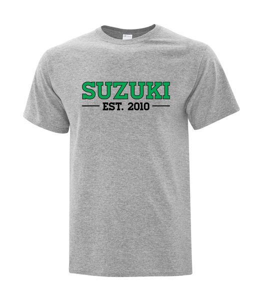 YOUTH Suzuki EST 2010 Public School Cotton T-Shirt with Printed logo