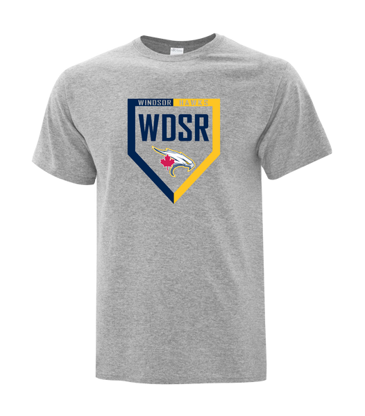 WDSR Adult Cotton T-Shirt with Printed logo