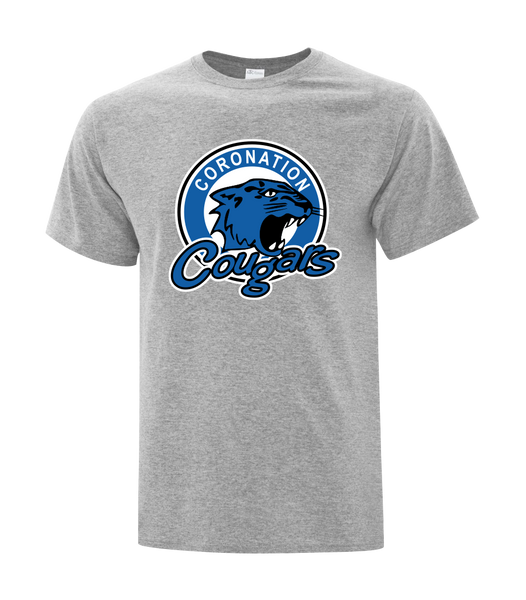 Cougars Youth Cotton T-Shirt with Printed logo