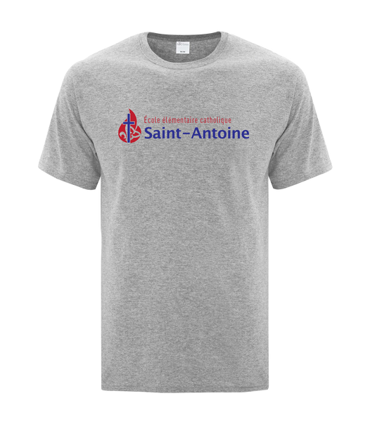 Saint-Antoine Adult Cotton T-Shirt with Printed logo