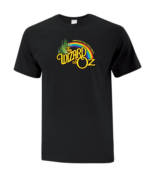 Wizard Of Oz Youth Cotton T-Shirt with Printed Logo