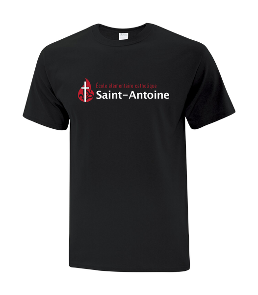 Saint-Antoine Adult Cotton T-Shirt with Printed logo