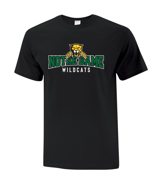 Wildcats Cotton T-Shirt with Printed logo ADULT