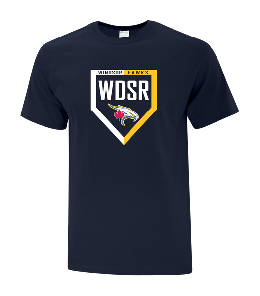 WDSR Youth Cotton T-Shirt with Printed logo