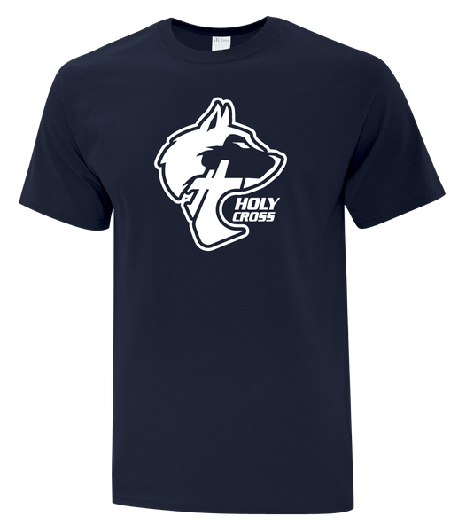 Huskies Cotton T-Shirt with Printed logo ADULT