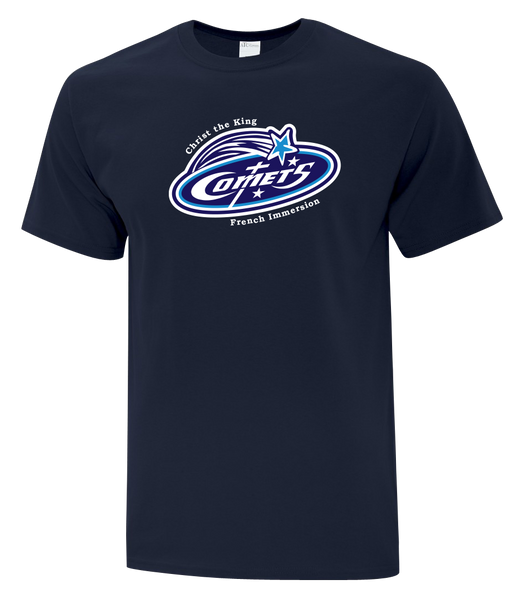 Comets Youth Cotton T-Shirt with Printed Logo