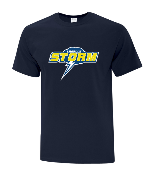 Storm Cotton T-Shirt with Printed logo ADULT