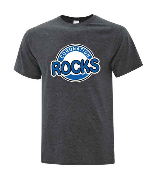 Coronation ROCKS Youth Cotton T-Shirt with Printed logo