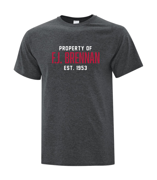 Property of F.J. Brennan Adult Cotton Short Sleeve