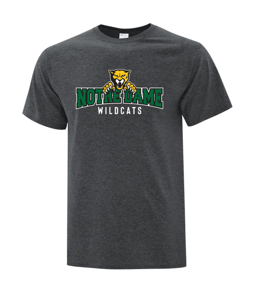 Wildcats Cotton T-Shirt with Printed logo ADULT