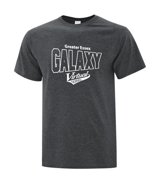 Galaxy Virtual School Staff Adult Cotton T-Shirt with Printed logo