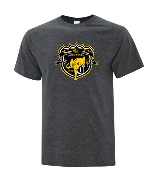 John Campbell Youth Cotton T-Shirt with Printed logo