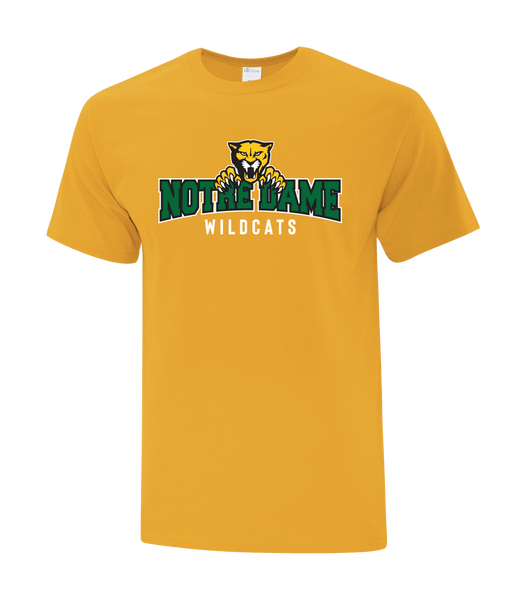 Wildcats Cotton T-Shirt with Printed logo YOUTH