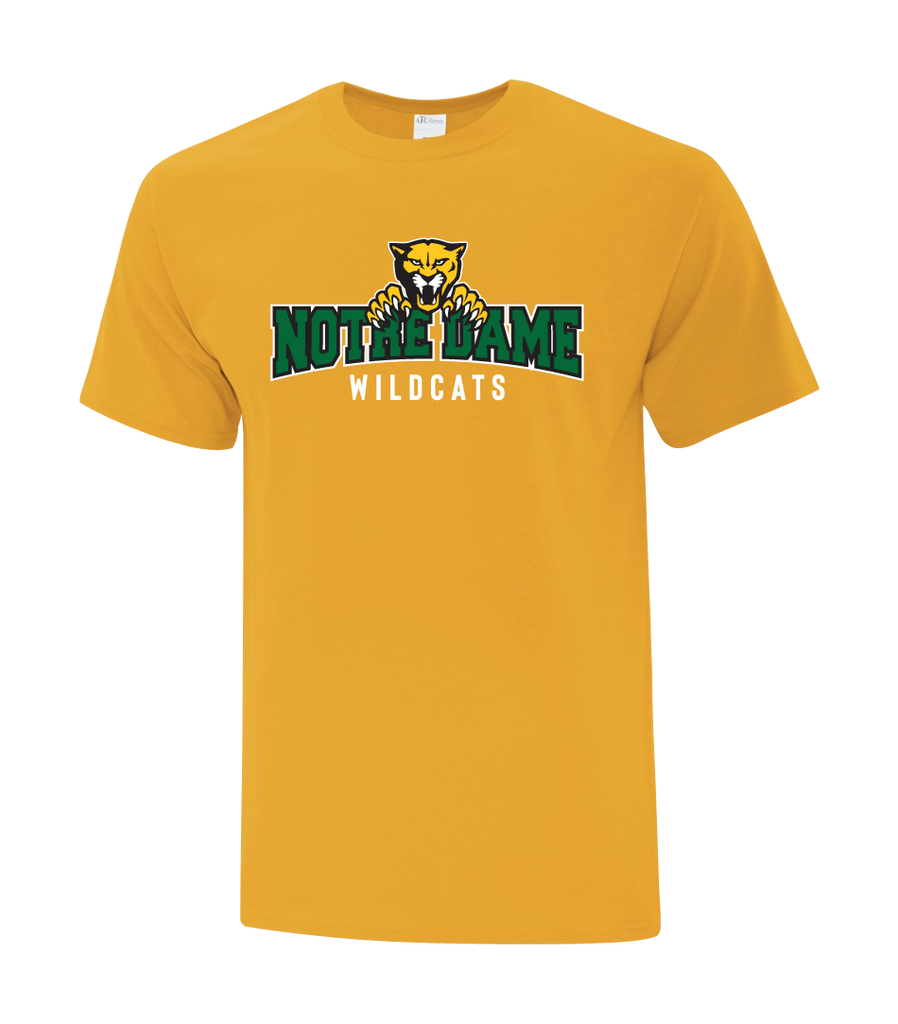 Wildcats Cotton T-Shirt with Printed logo ADULT