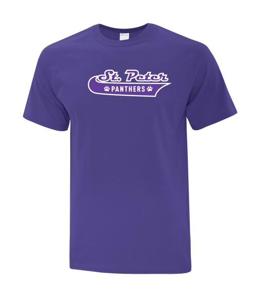 St. Peter Adult Cotton T-Shirt with Printed logo