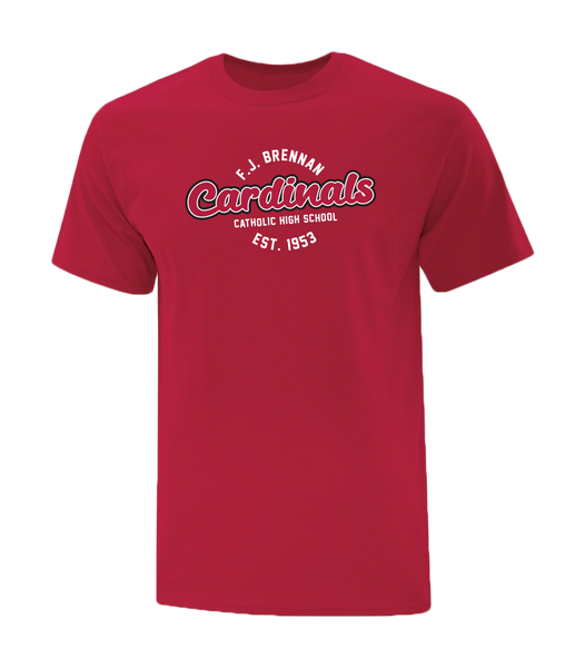 Brennan Cardinals Alumni Adult Cotton Short Sleeve