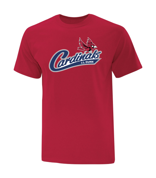 Cardinals Cotton Adult T-Shirt with Printed logo