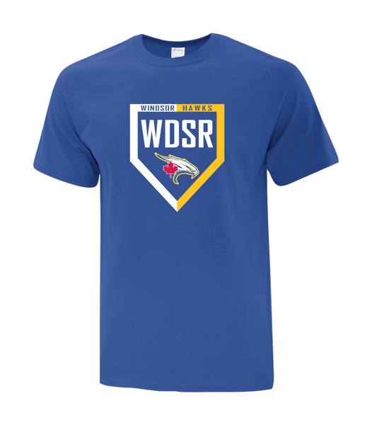 WDSR Youth Cotton T-Shirt with Printed logo