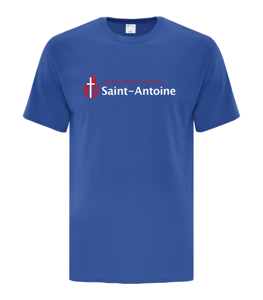 Saint-Antoine Adult Cotton T-Shirt with Printed logo