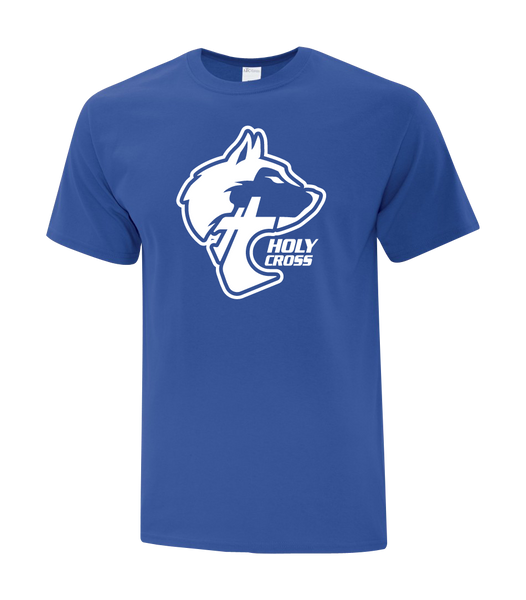 Huskies Cotton T-Shirt with Printed logo ADULT