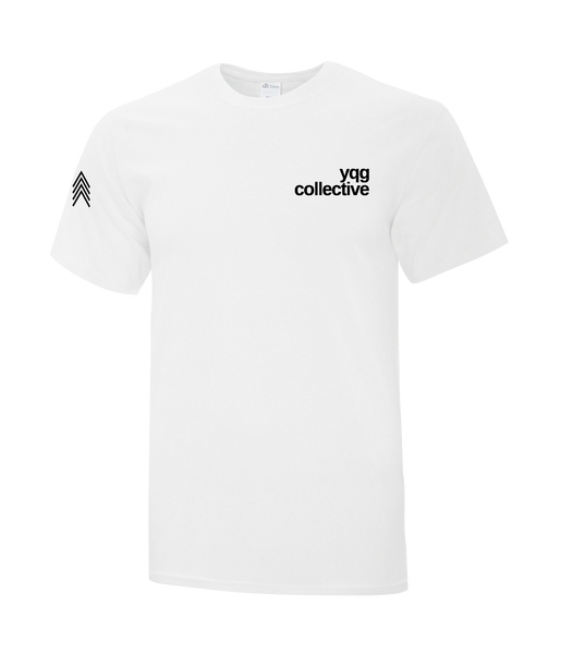YQG Collective Cotton Adult T-Shirt with Printed logo