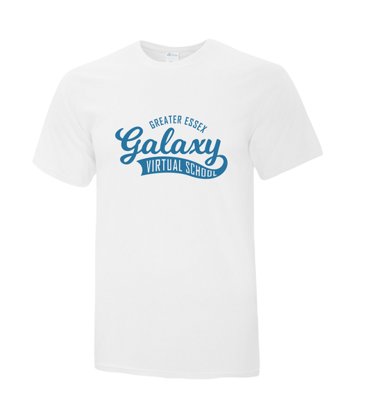 Galaxy Staff Adult Cotton T-Shirt with Printed logo