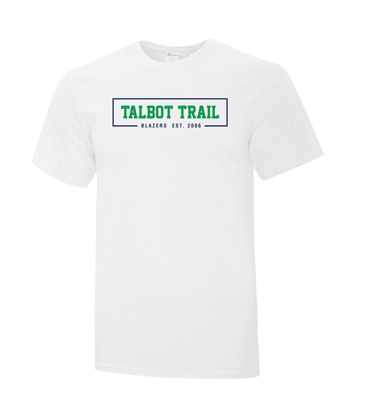 Talbot Trail Cotton Adult T-Shirt with Printed logo