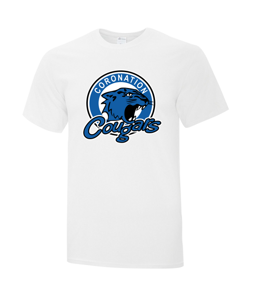 Cougars Youth Cotton T-Shirt with Printed logo