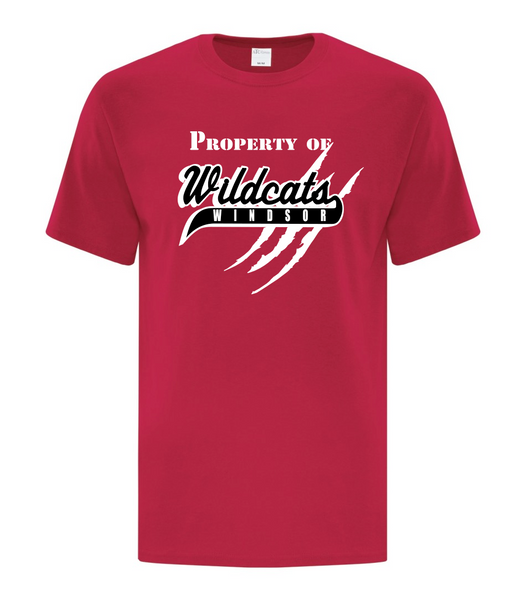 Wildcats Softball Youth "Property of" Tee