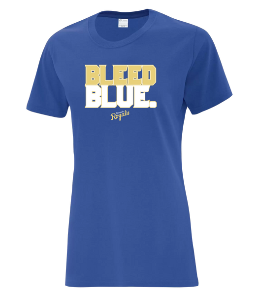 Royals Ladies 'Bleed Blue' Cotton Tee