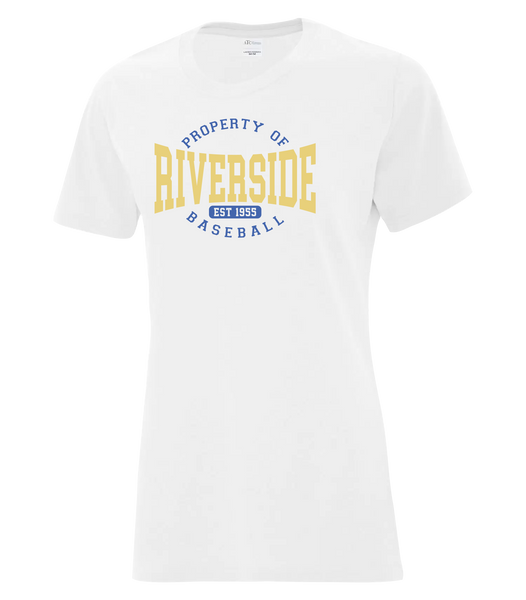 Property of Riverside Est. 1955 Ladies Cotton Tee