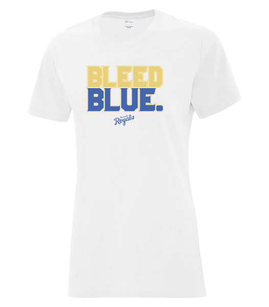 Royals Ladies 'Bleed Blue' Cotton Tee