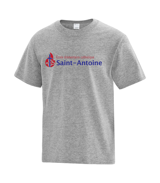 Saint-Antoine Youth Cotton T-Shirt with Printed logo