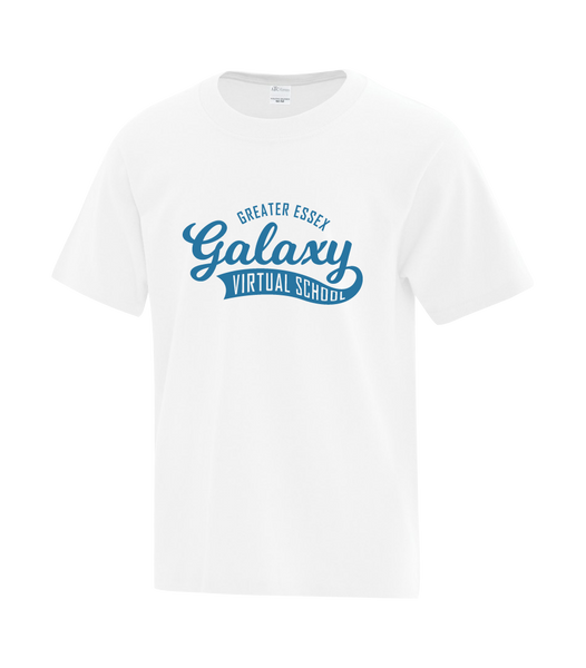 Galaxy Youth Cotton T-Shirt with Printed logo