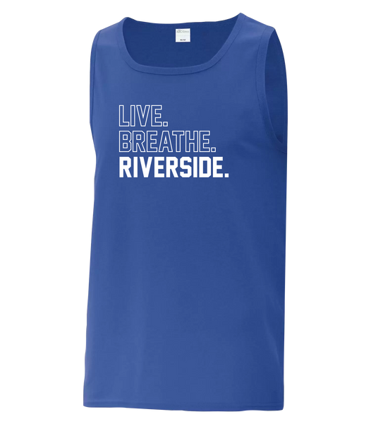 Live Breathe Riverside Adult Cotton Tanktop