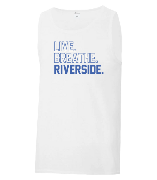 Live Breathe Riverside Adult Cotton Tanktop