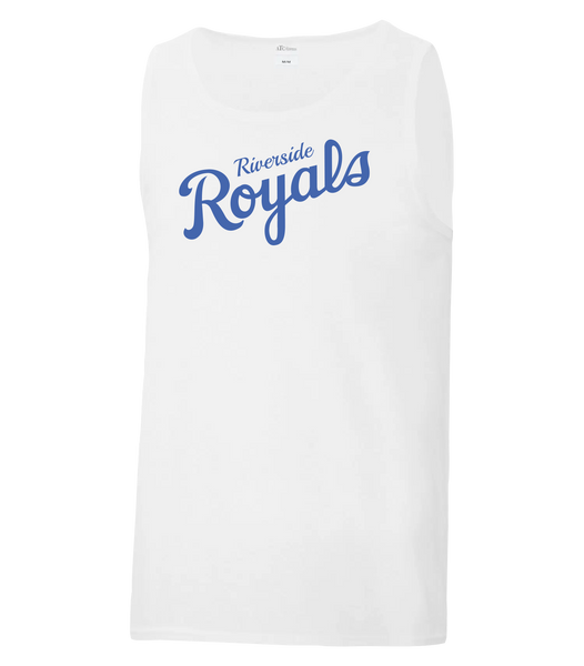 Riverside Royals Adult Cotton Tanktop