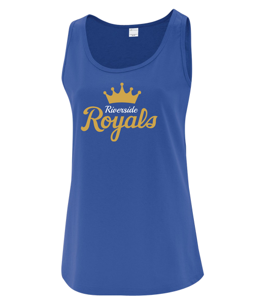 Riverside Royals 'Crown Script' Ladies Tanktop