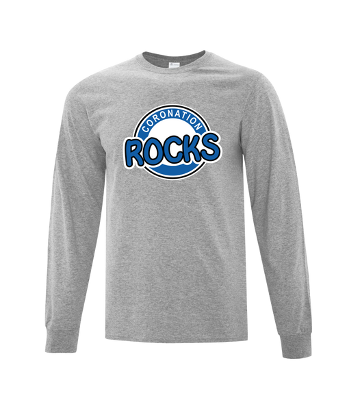 Coronation ROCKS Adult Cotton Long Sleeve with Printed Logo