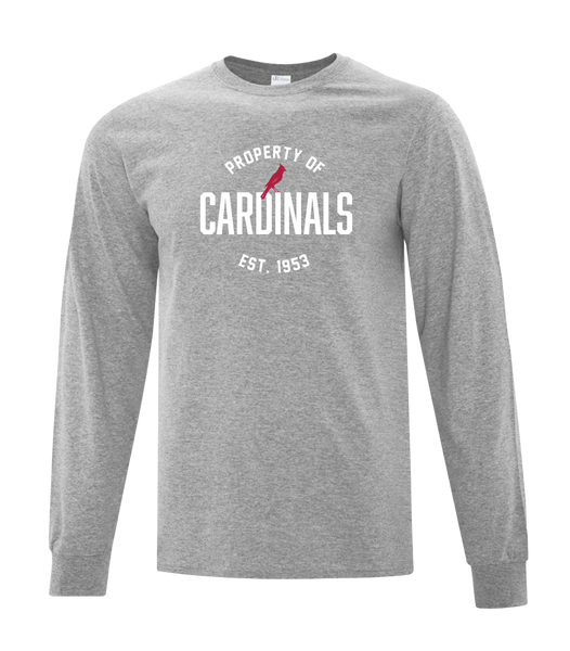 Cardinals Alumni Adult Cotton Long Sleeve